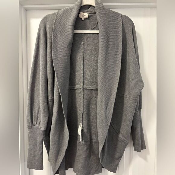 Aritzia Wilfred Diderot Cocoon Open Front Cardigan Size Medium - Picture 1 of 3